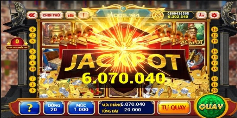 Siêu phẩm slot game Jackpot thú vị tại 68GAMEBAI